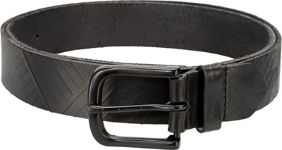 

Phive Rivers Men Casual Black Genuine Leather Belt