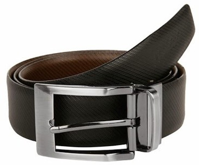 

Newhide Men Formal Brown, Black Genuine Leather Reversible Belt, Black;brown