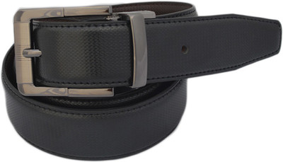 

LEE O Men Formal Black Genuine Leather Belt