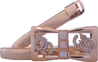 

Exotique Women Party Gold Metal Belt