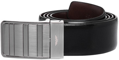 

Park Avenue Men Black Genuine Leather Belt