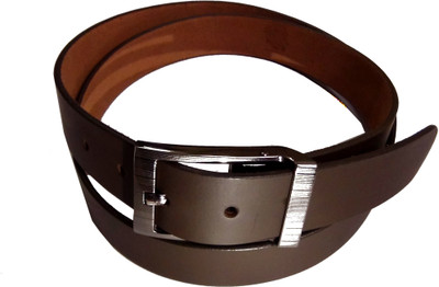 70% OFF on Manshkhino Men Formal Brown Genuine Leather Belt