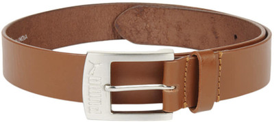 

Puma Men Casual Brown Genuine Leather Belt