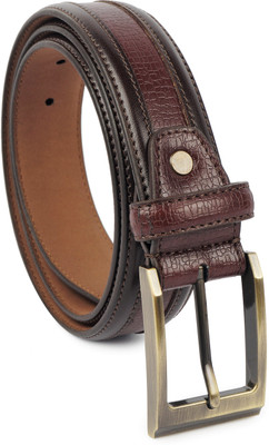 

Waist Wire Men Party Brown Artificial Leather Belt