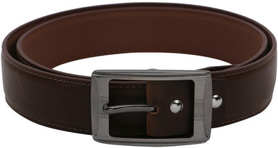 

Hidedge Men Formal Brown Artificial Leather Belt