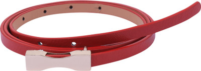 

Alvaro Women Casual Red Artificial Leather Belt