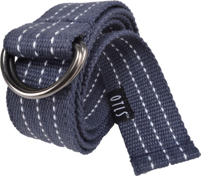 

OTLS Men Casual Grey, White Canvas Belt, Navy;white