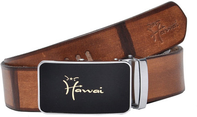 

Hawai Men Casual, Formal Brown Genuine Leather Belt