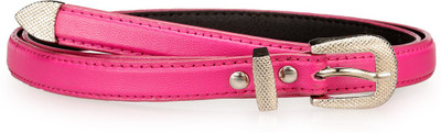 

Allura Women Evening/Party, Casual, Semi-formal Pink Synthetic Belt