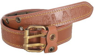 

Aam Shopping Men Casual Brown Artificial Leather Belt