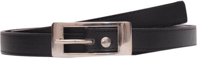 

Snoby Women Formal Black Synthetic Belt