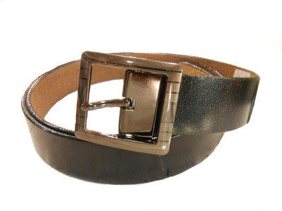 

Port Men Casual Black Genuine Leather Belt