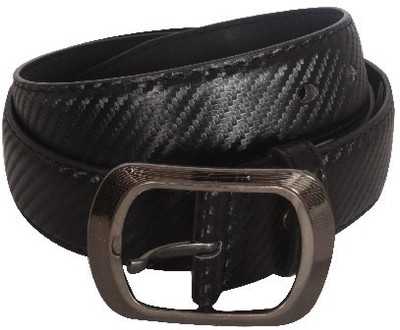 

Aam Shopping Men Casual Black Artificial Leather Belt
