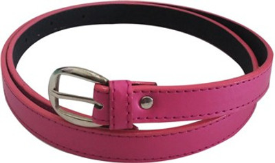 

Verceys Girls Casual Pink Artificial Leather Belt, Pink7