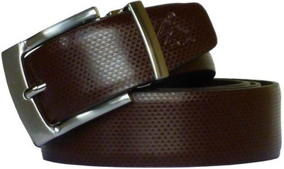 

Sondagar Arts Men Formal Brown Genuine Leather Belt