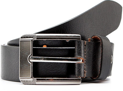 

Junckers Men Formal, Party, Evening Black Genuine Leather Belt