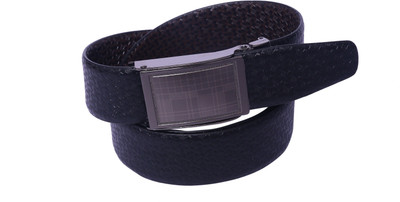 

OODI Men Black Genuine Leather Belt