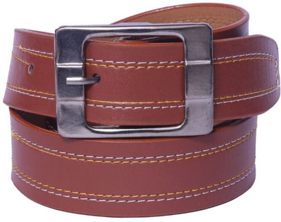 

OODI Men Brown Artificial Leather Belt