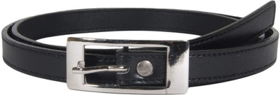 

Snoby Women Casual Black Artificial Leather Belt, Black1