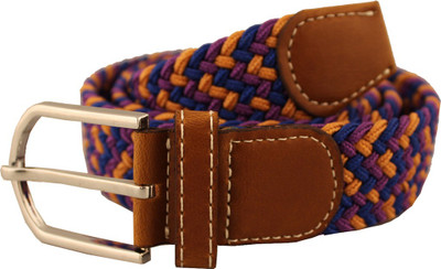 

Damit Men Casual, Evening, Party Multicolor Canvas Belt, Multicolour