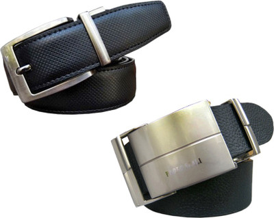 

Kritika Boys Party Black Fabric Reversible Belt