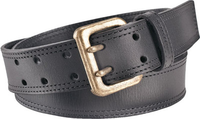 

Fastrack Men Casual Black Metal, Genuine Leather Belt