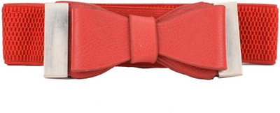 

Tiekart Women Casual Red Synthetic Belt