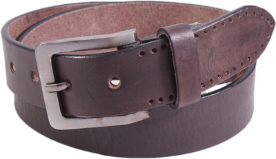 

Lens Men Casual Brown Genuine Leather Belt