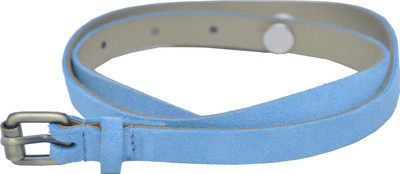 

French Connection Women Casual Blue Genuine Leather Belt