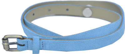 

French Connection Women Casual Blue Genuine Leather Belt