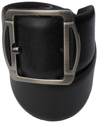 

M&Ms Men Formal Black Genuine Leather Reversible Belt