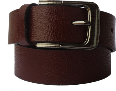 

Lenin Men Casual Brown Genuine Leather Belt