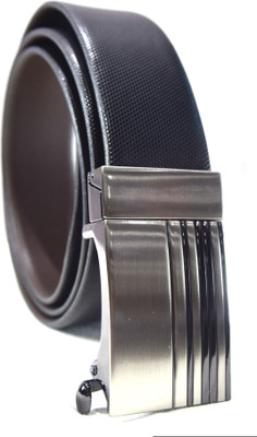 

Moochies Men Formal Black Genuine Leather Belt