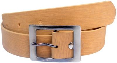 

Bacchus Men Formal Beige Artificial Leather Belt