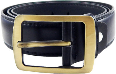 

Els Men Casual, Formal Black Artificial Leather, Synthetic Belt