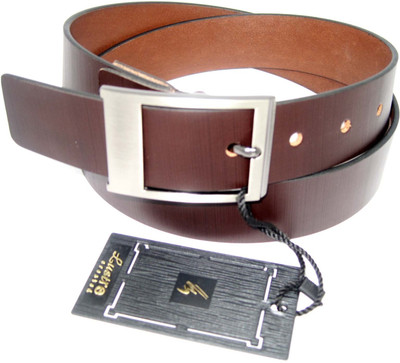 

Lustre International Men Formal Brown Genuine Leather Belt