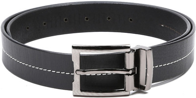 

WildHorn Men Casual Black Genuine Leather Belt
