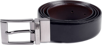 

Van Heusen Men Black, Brown Metal Reversible Belt, Black and brown
