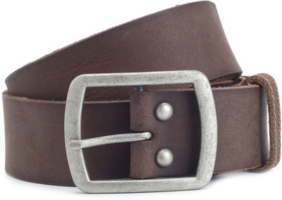 

Superdry Men Brown Metal Belt, Dark brown