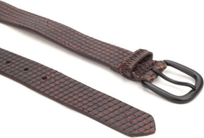

United Colors of Benetton. Men Black, Brown Belt, 901