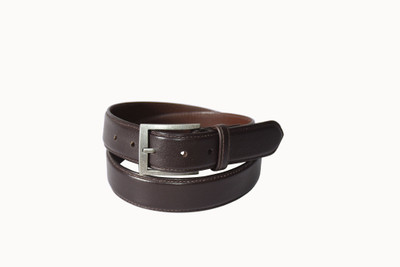 

Pellezari Men Casual Brown Genuine Leather Belt