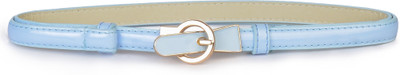 

Buckle Up Women Blue Artificial Leather Belt