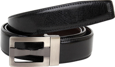 

ZAB Boys Black Artificial Leather Belt, Black/brown