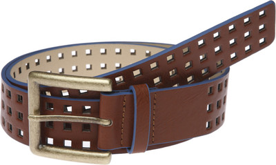 

Only Women Casual Brown Artificial Leather Belt, Tan