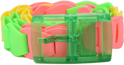 

Tiekart Women Casual Multicolor Plastic Belt