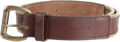 

Fastrack Men Casual Brown Genuine Leather Belt