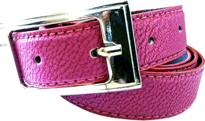 

WSD Women Formal Pink Synthetic Belt