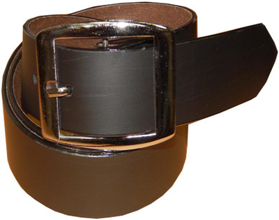 

Ansari Men Casual Black Canvas Belt