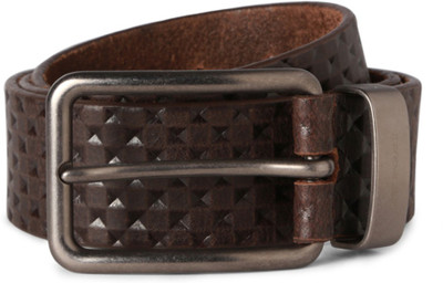 

Peter England Men Brown Genuine Leather Belt