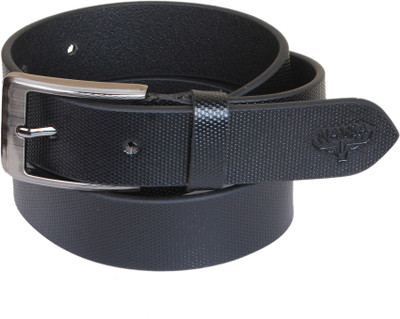 

Naysa Men Black Genuine Leather Belt